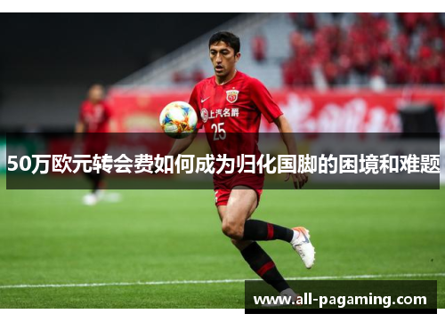 50万欧元转会费如何成为归化国脚的困境和难题 50万欧元转会费如何成为归化国脚的困境和难题